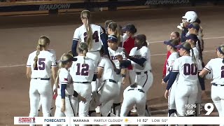 No. 17 Arizona Softball run rules No. 11 Alabama