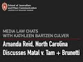 Media Law Chats: Matal v. Tam and Iancu v. Brunetti with Amanda Reid