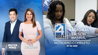 Noticiero de Ecuador (Emisión Matinal 07-02-2025)