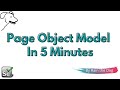 Selenium Page Object Model Explained In 5 Minutes | Page Object Model tutorial for beginners