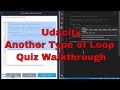Udacity - Another Type of Loop Quiz Walkthrough - JavaScript