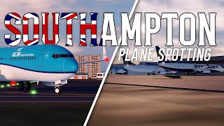 Roblox Project Flight | Southampton UK Plane Spotting! (FT. Emergency Landing)