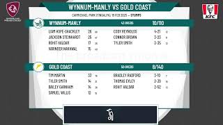 Wynnum-Manly Mens 2nd Grade v Gold Coast Mens 2nd Grade