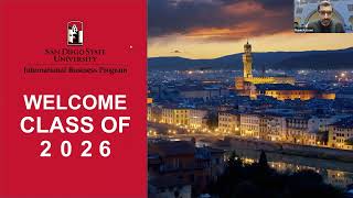 SDSU Explore 2022 International Business Major Overview
