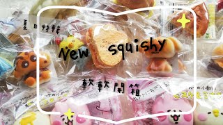 Unboxing New squishy package | 軟軟開箱#23 ||這次挑戰不放背景音樂!