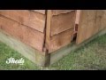 How to build a 6' x 4' Garden Shed from Sheds.co.uk How to build a 6' x 4' Garden Shed from Sheds.co.uk