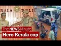 Kerala cop bravely fights man who attacks him with machete