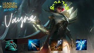 【激鬥峽谷】汎 精彩操作 | Vayne gameplay montage | #wildrift#激鬥峽谷#leagueoflegends #montage #gameplay