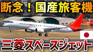 【3分解説】開発中止決定！国産旅客機 - 三菱スペースジェット