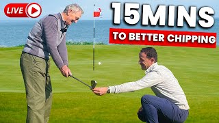 Senior Golfer transforms his chip shots around the green with NEW short game technique