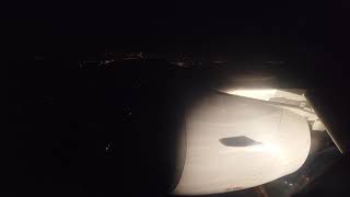 Lufthansa A320 Night Takeoff from Munich