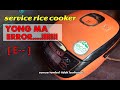 cara memperbaiki rice cooker yong ma digital error E--