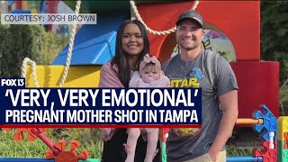 Tampa father speaks as pregnant wife recovers from shooting near Armature Works