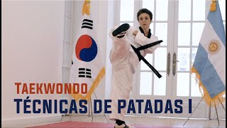 Clase de Taekwondo - Técnica de patadas I
