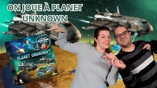 { Règles Et Partie } ON JOUE À PLANET UNKNOWN  | Jeu De Société | Origames