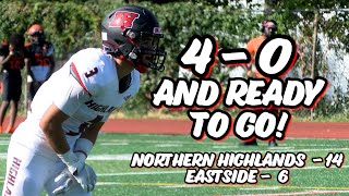 Northern Highlands 14 Eastside 6 | Week 4 Highlights | NH Defense Comes to Play!