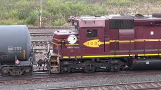 DMIR Duo Switching in Proctor Yard; \