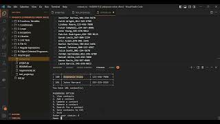 CS50P Final Project - Phonebook Application