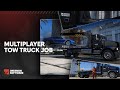 FiveM Multiplayer Towtruck Script - Custom-Built Towtruck Vehicle & (NPC and Real Player Mission)