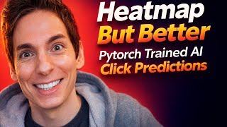 Heatmap But Better Pytorch Trained AI Click Predictions