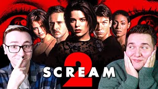 SCREAM 2 (1997) *REACTION* | GHOSTFACE IS MOTHER! (MOVIE COMMENTARY)
