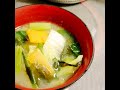 免疫力を高めよう‼️ 野菜たっぷりお味噌汁