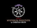 Christian Death - Mysterium Iniquitatis - Karaoke Instrumental w. Lyrics - Caritas Goth Karaoke