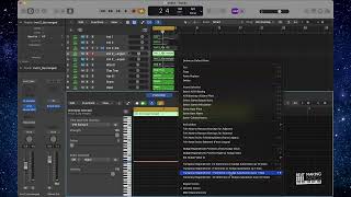 How To Transpose Melodies Up or Down An Octave or Semitone In Logic Pro X