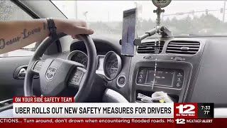 Uber rolling out new safety measures for drivers