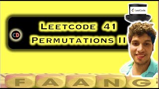 Permutations II | Leetcode 47 | Backtracking Playlist | Live coding session