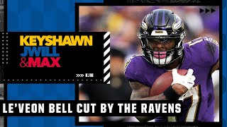 Is Le'Veon Bell's NFL career over after getting waived by the Ravens? | Keyshawn, JWill and Max
