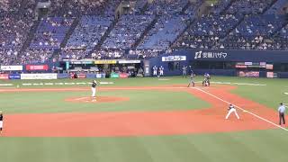 20210828　ｽﾋﾟｰｶｰから流れる【宗佑磨】応援歌　8回ｳﾗ　ｵﾘｯｸｽ･ﾊﾞﾌｧﾛｰｽﾞ　ムネ粘る♪@京ｾﾗﾄﾞｰﾑ大阪［Bs夏の陣2021］外野ﾚﾌﾄ下段