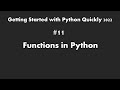 Functions in Python