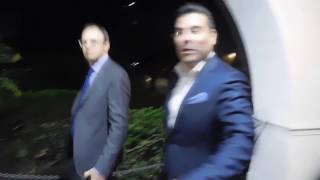 Senator Ricardo Lara Dashes Into Huntington Park City Hall To Avoid Citizens