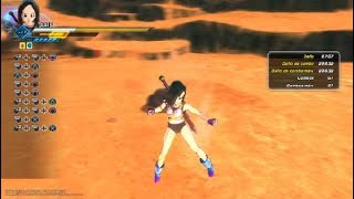 Dragon ball Xenoverse 2 Sally PVE Combo: ráfaga maligna