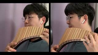 Bergfrieden, 팬플룻 연주 영상, Pan flute Play Video - Panische Duette Vol.1 - Track.6