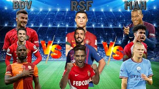 Beckham-Drogba-Van Persie VS Ronaldo-Suarez-Falcao VS Adeyemi-Mbappe-Haaland /FOOTBALL EDITS