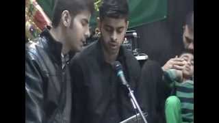 Taqi and Naqi brothers reciting at Babul Hawaij Qadheemi on 17th Safar 2014