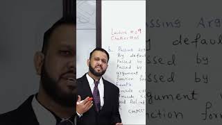 PGC lectures-Inter Part 2-KPK Board-Computer Science-Chapter 6 - Passing Arguments