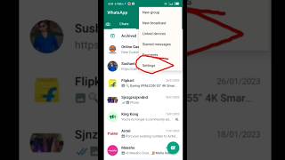 how to hide chat in WhatsApp #viral #mobiles #subscribe #support #phone #india #technical #youtube
