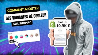 Comment ajouter des variantes de couleurs sur SHOPIFY  (Color Swatch)