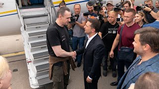 Олег Сенцов — на свободе