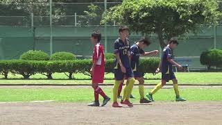 2018年6月30日 カルペソール湘南ＪＹ－御成中学校 2本目 相模川湖畔スポーツ広場