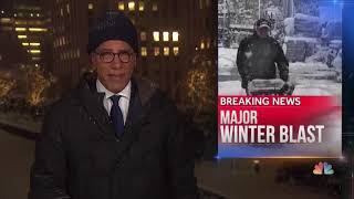 "NBC Nightly News" Winter Weather Coverage Nov. 16, 2018