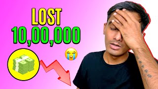 How I Lost ₹10,00,000 With These Mistakes in The Stock Market