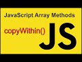 copyWithin() - JavaScript Array Methods