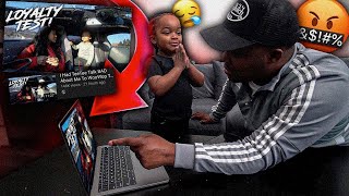 Me & WooWop Reacted To The Loyalty Test Video When Him And TeeTee Dissed Me SMH . . .