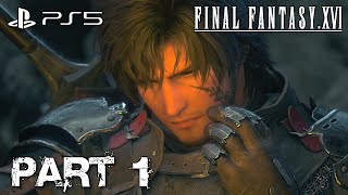 Final Fantasy XVI PS5 Gameplay Walkthrough Part 1 DEMO (4K 60FPS)