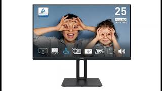 MSI PRO MP275 27-inch IPS 1920 x 1080 (FHD) Computer Monitor