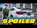 Honda Civic fe duck tail spoiler ! Fuiyoh ! Evil look ! Insta 360 one rs